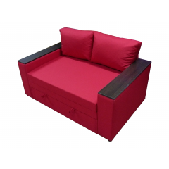Диван-крісло Кубус 140 (червоний, 180х97 см) IMI Днепр