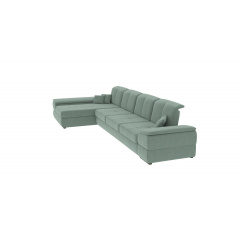 Кутовий диван Денвер 3 (сіро-зелений, 335х170 см) Ладан