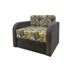 Диван-крісло Смарт 0,8 (stamps+аляска 03, 101х80 см) IMI Ужгород