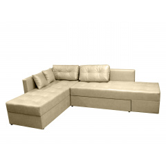 Кутовий диван Олімп (Айворі (Замша), 300х220 см) IMI Хмельницкий