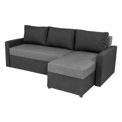 Кутовий диван Арні (світло-сірий з сірим, 224х150 см) ІМІ Калуш