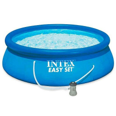 Бассейн надувной с фильтр-насосом Intex Easy Set Pool 28142 366х84 см Дніпро