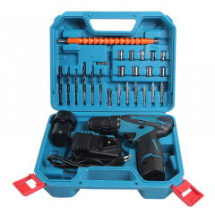 Шуруповерт аккумуляторный Tool-X Cordless Drill с набором насадок 12В 1.5Ач в чемодане Славута