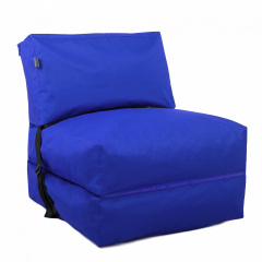 Бескаркасное кресло раскладушка Tia-Sport 180х70 см синий (sm-0666-14) Чугуев