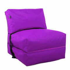 Бескаркасное кресло раскладушка Tia-Sport 180х70 см фиолетовый (sm-0666-11) Ровно