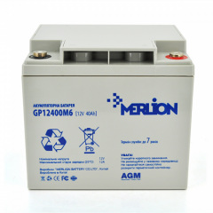 Аккумуляторная батарея Merlion AGM GP12400M6 12V 40Ah Вараш