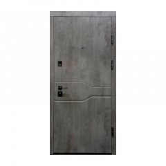 Входная дверь Министерство дверей 2050х860 мм Оксид темный/оксид светлый (П-3К-367 R) Хмельницкий