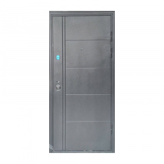 Входная дверь правая ТД Аляска-885 2050х960 мм Серый Вінниця
