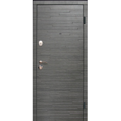 Двери входные в квартиру Графика Ваш ВиД Венге серый 860,960х2050х86 Левое/Правое Киев