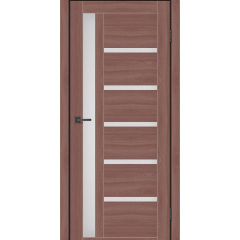 Дверное полотно MS Doors TEXAS 90 см Дуб классический стекло сатин Червоноград