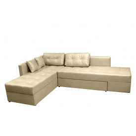 Кутовий диван Олімп (Айворі (Замша), 300х220 см) IMI