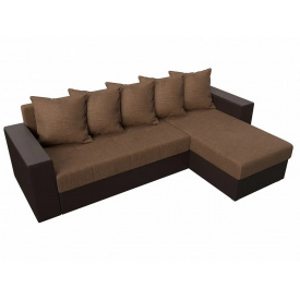 Кутовий диван Дубай (беж+кор, 240х150 см) IMI