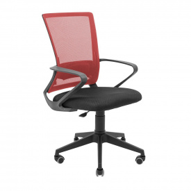 Офисное кресло руководителя Richman Robin Piastra Черно-красный