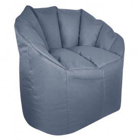 Бескаркасное кресло Tia-Sport Милан Оксфорд 75х85х70 см серый (sm-0658-14)
