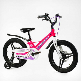 Детский велосипед Corso Connect 18" Pink and White (138654)