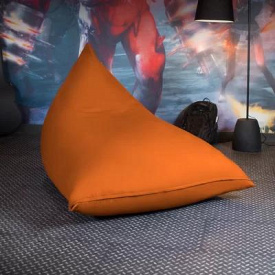Кресло мешок Tia-Sport Пирамида 150х100х100 см оранжевый (sm-0683)