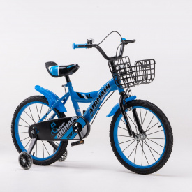 Велосипед детский AMHAPI YM-100-4 18" Голубой (2000989609582)