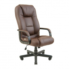 Офисное кресло руководителя Richman Seville VIP Rich M3 MultiBlock Натуральная Кожа Lux Италия Коричневый