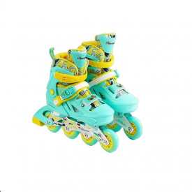 Роликовые коньки с защитой Banwei Skates 35 - 38 Turquoise (141126)