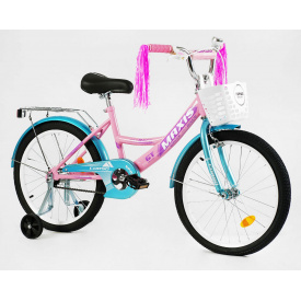 Велосипед 2-х колесный Corso MAXIS 18" Pink (143329)