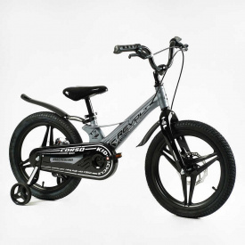 Детский велосипед Corso Revolt 18" Grey (138650)