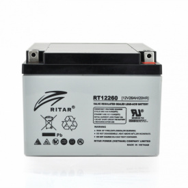 Аккумуляторная батарея Ritar AGM RT12260 12V 26Ah