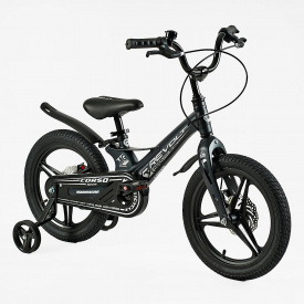 Детский велосипед двухколесный 16" Corso REVOLT Black (138645)