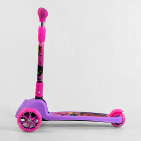 Самокат трехколесный детский Best Scooter 60 кг Pink and Purple (106836)