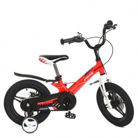 Велосипед детский PROF1 LMG14233 14 дюймов красный