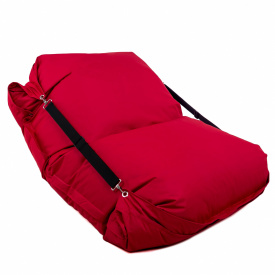 Кресло мешок Tia-Sport подушка складная 185х140х20 см красный (sm-0685)