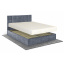 Ліжко з матрацом Айстра 160х200 (Сірий, велюр, без підйомного механізму) IMI Кропивницький