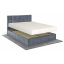 Ліжко з матрацом Айстра 160х200 (Сірий, велюр, підйомний механізм, ніша) IMI Черкаси