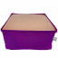 Бескаркасный модульный Пуф-столик Блэк Tia-Sport (sm-0948-3) фиолетовый Тернопіль