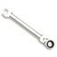 Ключ трещоточный рожково-накидной с шарниром TOPTUL 17мм AOAH1717 Житомир