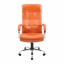 Офисное кресло руководителя Richman Virginia VIP Хром M2 AnyFix Натуральная Кожа Lux Италия Светло-коричневый Запорожье