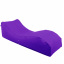 Бескаркасный лежак Tia-Sport Лаундж 185х60х55 см фиолетовый (sm-0673-12) Ровно