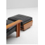 Набор мягкое деревянное кресло и пуф JecksonLoft ГорДон 0191 Рівне