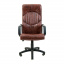 Офисное кресло руководителя Richman Hermes VIP M1 Tilt Натуральная Кожа Lux Италия Коричневый Запорожье