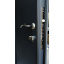 Двери входные металлические Металл/МДФ Адель 1 стеклопакет Ваш ВиД Антрацит 860,960х2050 Левое/Правое Одеса