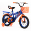 Велосипед детский WHM NEW SPORT DH-008-2 14" Синьо-помаранчевий (2000989604617) Миргород
