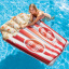 Пляжный надувной матрас Intex 58779 серия «Фастфуд», «Попкорн», 178х124 см (hub_xmnutt) Львов