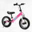 Велобег Corso 12" Run-a-Way колеса резиновые Pink (127204) Сумы