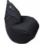 Кресло мешок груша Tia-Sport 140x100 см Оксфорд черный (sm-0052) Вознесенск