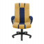Офисное кресло руководителя Richman Atlant Rich M1 Tilt Желто-синий Ясногородка