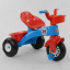 Детский трехколесный велосипед Pilsan 34 пластиковые колеса красно-синий 07-169 Херсон