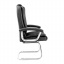 Офисное кресло руководителя Richman California VIP CF Хром Натуральная Кожа Lux Италия Черный Ладан