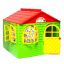 Детский игровой пластиковый домик со шторками Doloni 02550/3 129*129*120см Івано-Франківськ