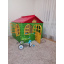 Детский игровой пластиковый домик со шторками Doloni 02550/3 129*129*120см Кропива