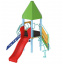 Детский игровой развивающий комплекс Башня с пластиковой горкой KDG 5,17 х 3,96 х 4,11м Миколаїв