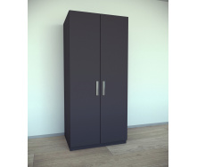 Шкаф для вещей Tobi Sho Альва-1, 1800х800х550 мм цвет Антрацит